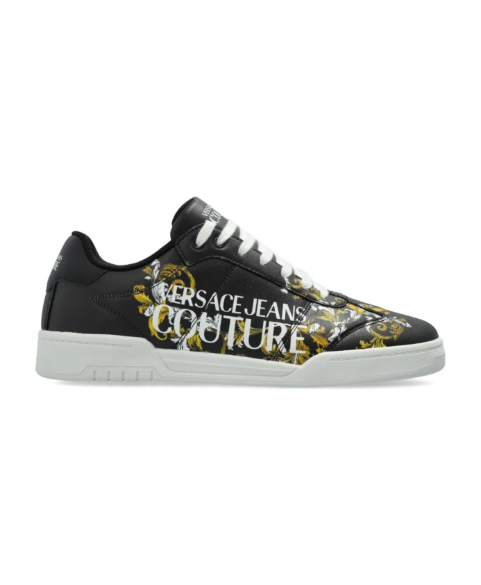 

Кроссовки на шнуровке Versace Jeans Couture, черный