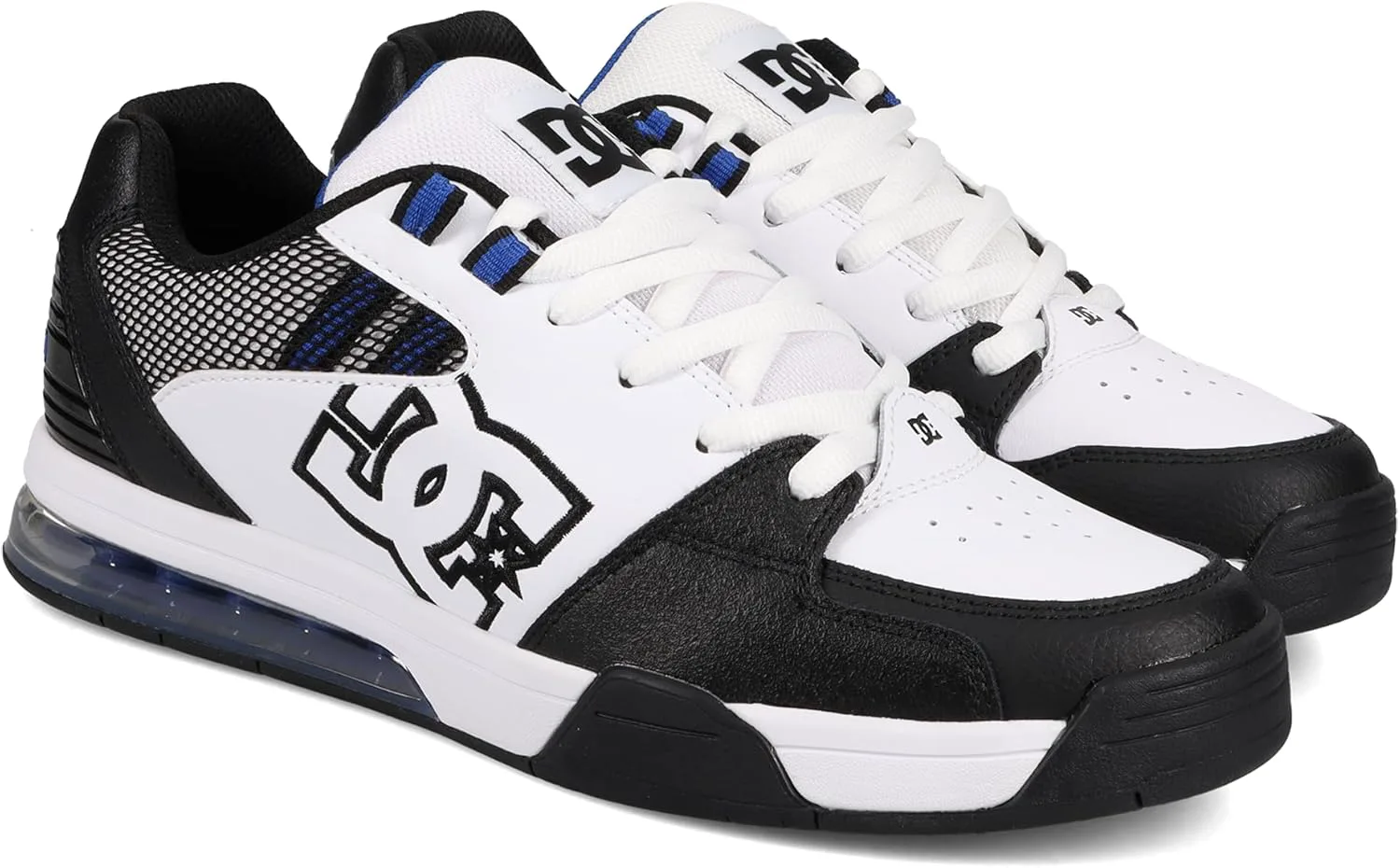 Мужские универсальные кроссовки DC Shoes, белый/черный/синий