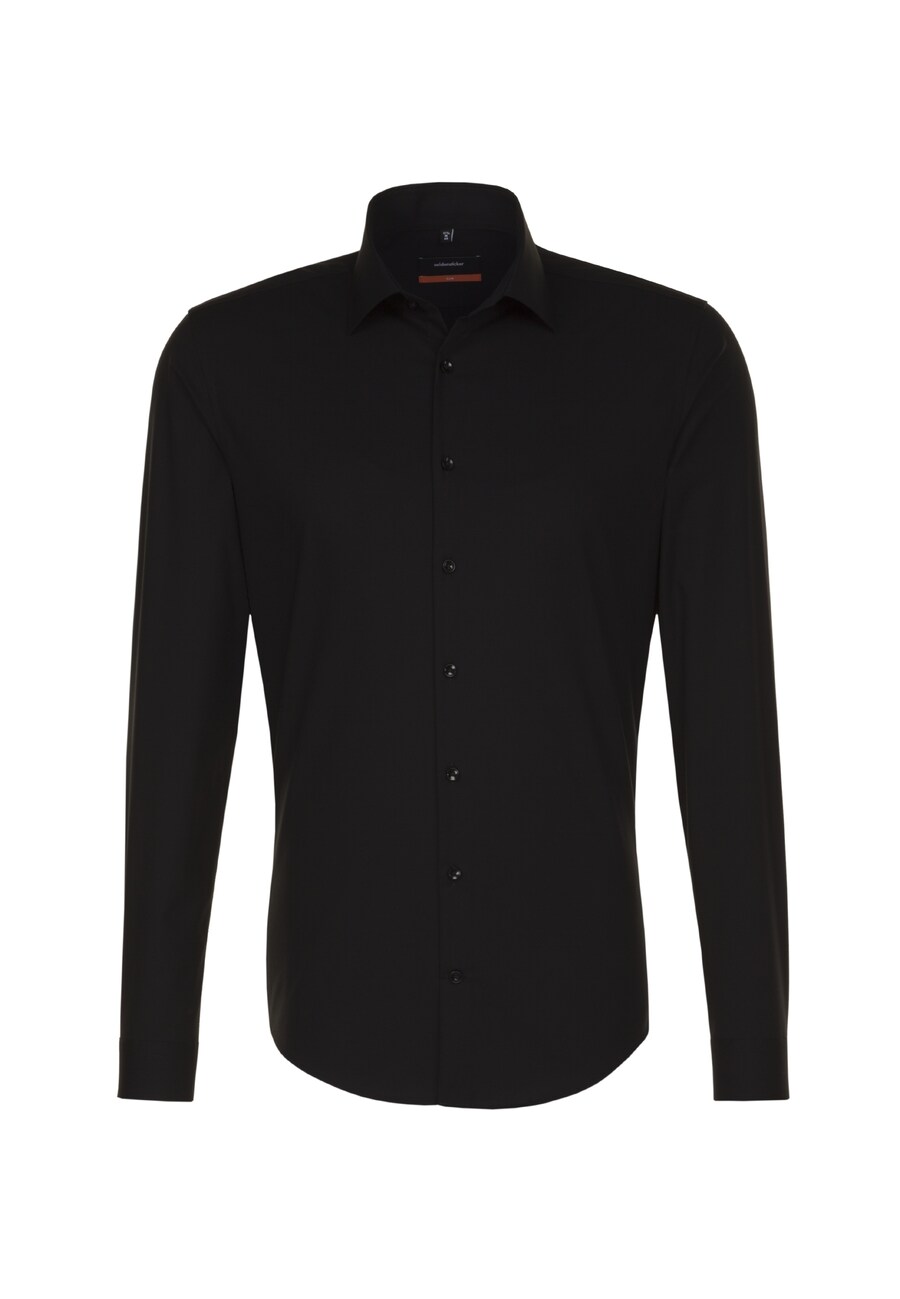 

Деловая рубашка SEIDENSTICKER Slim fit Business Shirt, черный