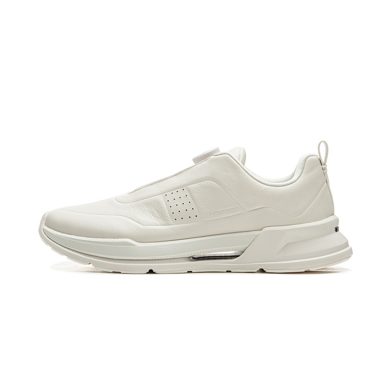 

Кроссовки LI NING 1990 Commuter Series с износостойкими амортизаторами, низкие, повседневные, цвета экрю, мужские LI-NING 1990, Ecru