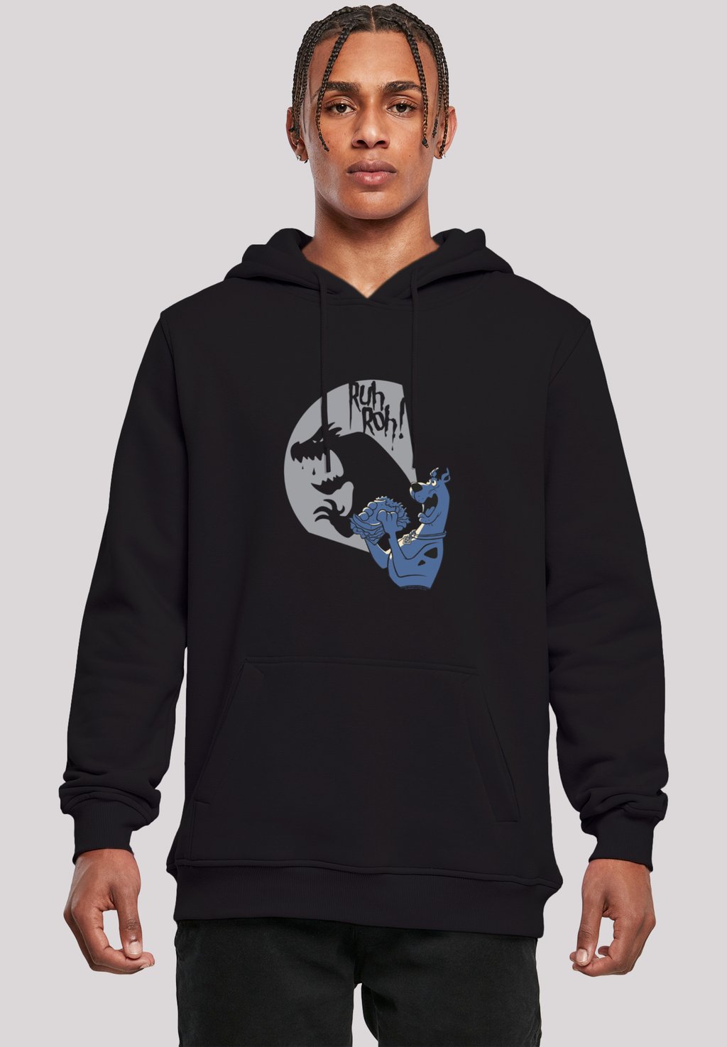 

Толстовка SCOOBY DOO RUH ROH - Hoodie F4NT4STIC, черный