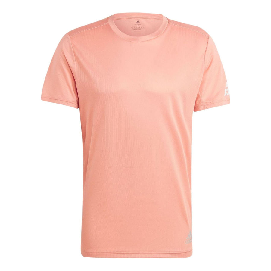 

Футболка adidas Run It T-shirt 'Wonder Clay', розовый