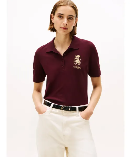 

Футболка поло Regular fit Tommy Hilfiger, красный