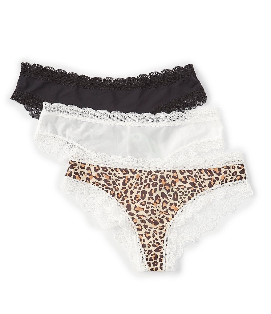 

Набор трусиков-бикини Honeydew Intimates Aiden, 3 шт., животный принт