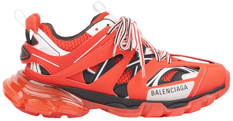 

Кроссовки Balenciaga Track Sneaker 'Clear Sole - Red', красный