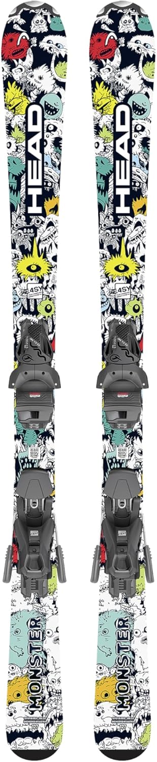 

Детские горные лыжи Head Monster Easy JRS с креплениями JRS Gripwalk, White/Black, Белый, Детские горные лыжи Head Monster Easy JRS с креплениями JRS Gripwalk, White/Black