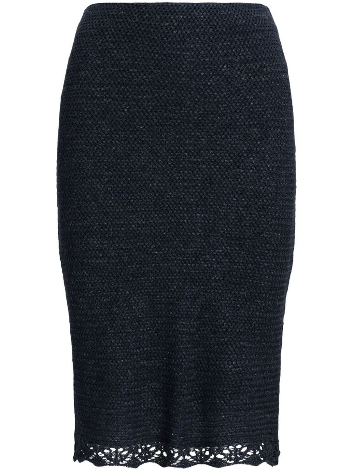 

Ralph Lauren Collection юбка-карандаш с оборками, синий