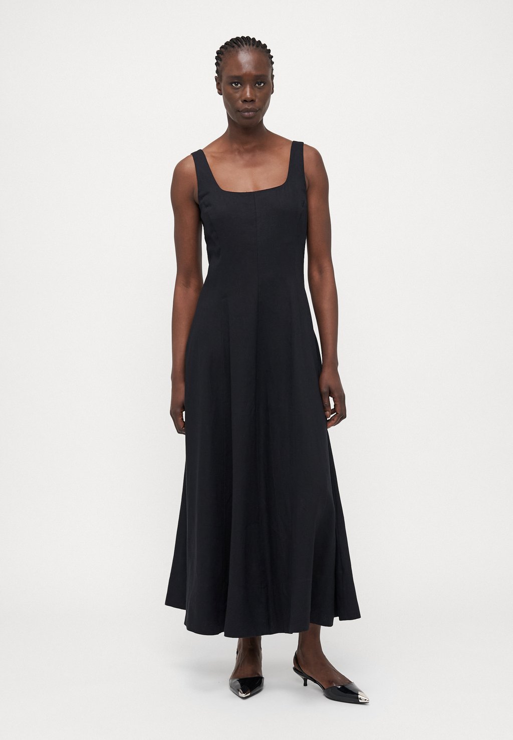 

Платье макси Gap Tall, черный