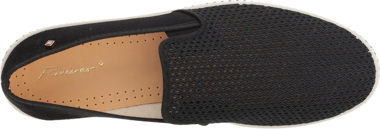 Кроссовки Rivieras Classic Canvas & Mesh Slip-On, черный — фото 2