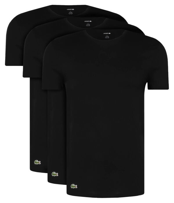 

Футболки 3 шт. Regular fit Lacoste, черный