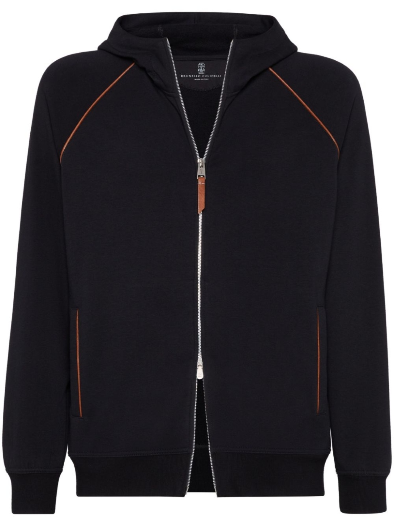 

Brunello Cucinelli толстовка с капюшоном, черный