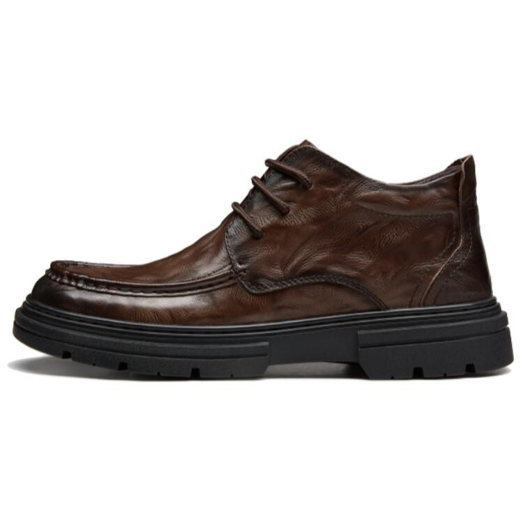 

Мужские ботинки Men's Casual Men Mid-Top Camel, коричневый