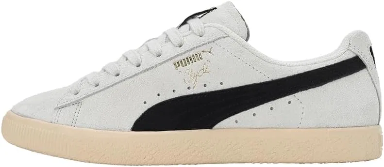Кроссовки PUMA Clyde Base, Grey / Brown — фото 2