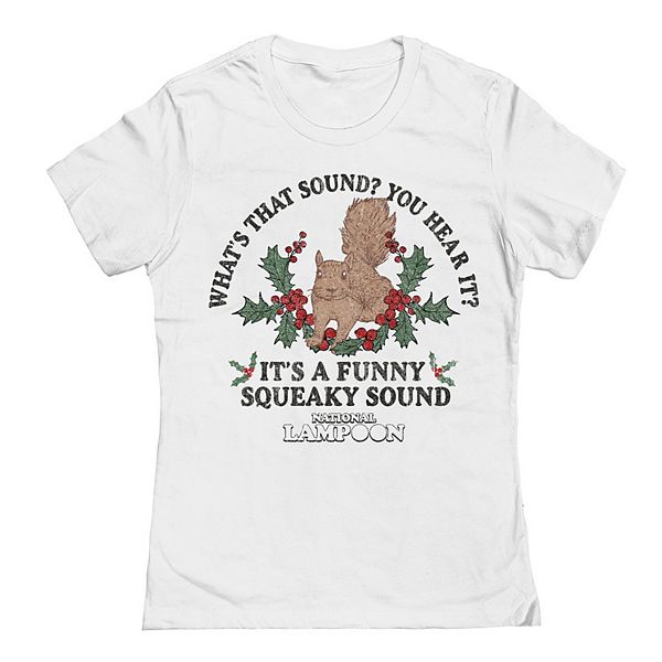 

Футболка с принтом National Lampoon's Christmas Vacation Squirrel Licensed Character