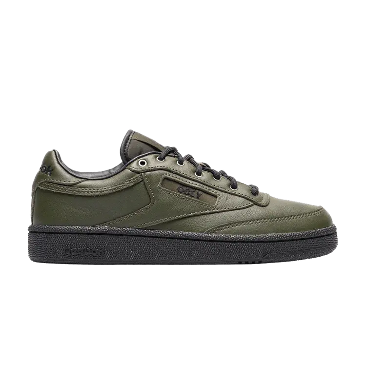 

Кроссовки Reebok OBEY x Club C 85 LTD 'Green', зеленый