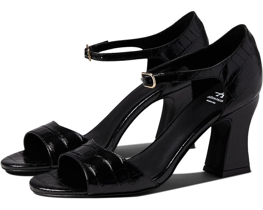 

Туфли Aquatalia Calley, цвет Black Embossed Crocodile
