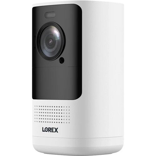 

Уличная Wi-Fi-камера Lorex F861AS-AA 4K UHD с питанием от аккумулятора, ночным видением и подсветкой (белая)