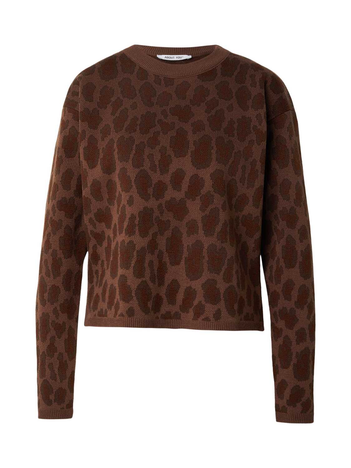 

ABOUT YOU Свитер 'Stella' в цвете Brown, Sepia, Dark Brown