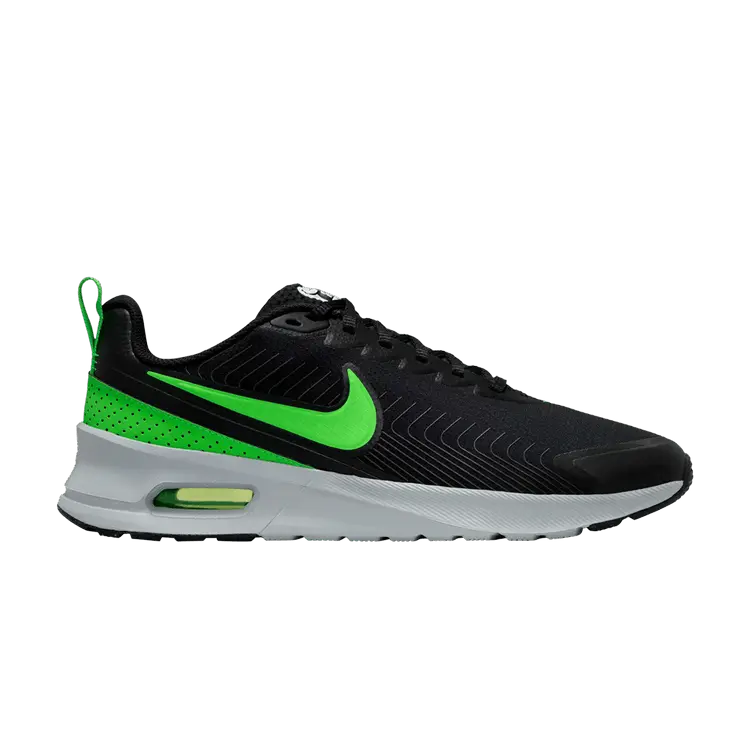 

Кроссовки Air Max Nuaxis 'Black Green Strike', черный