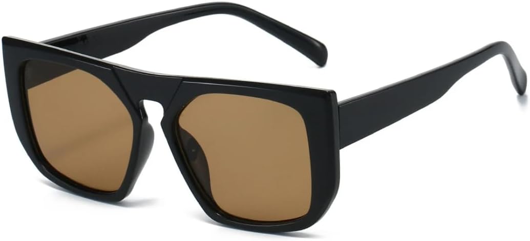 

Солнцезащитные очки с защитой UV400 | Панк, большая оправа, цветные линзы | для женщин и мужчин, для занятий спортом на открытом воздухе и вождения DSVIGF, C3 Black Tea