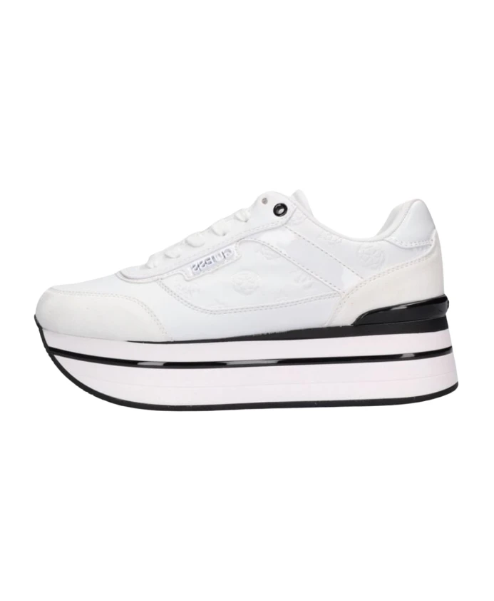 

Кроссовки Hansin на платформе Guess, белый