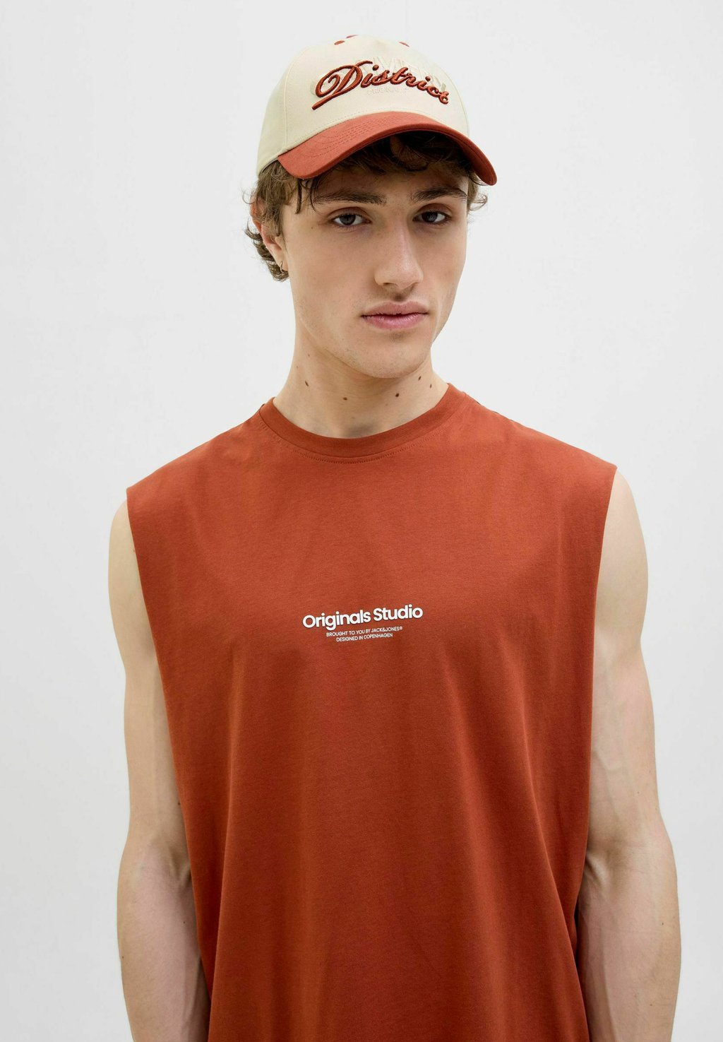 

Бейсболка BASEBALL Jack & Jones, темно-красный