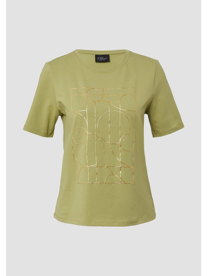 

Футболка цвета 75D1_оливково-зеленый s.Oliver