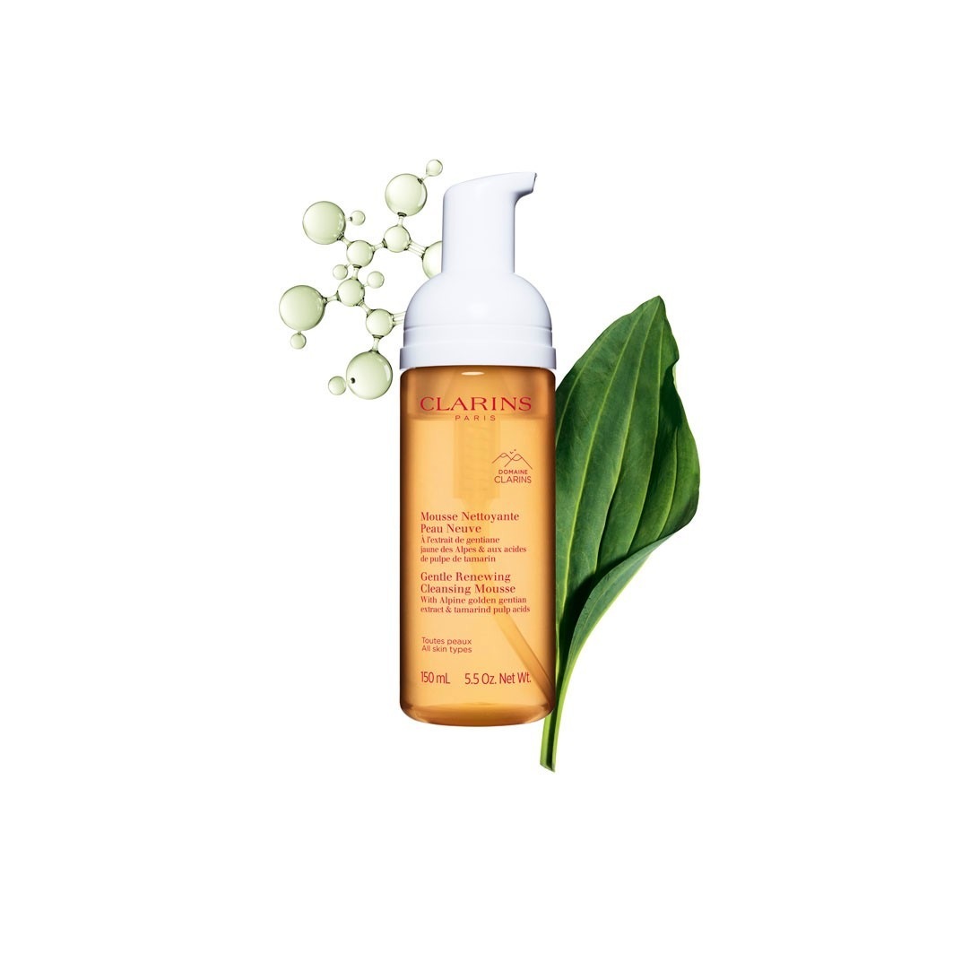 Лосьон Clarins — Очищающая пенка для лица mousse nettoyante peau neuve , объем, 150 мл — фото 2