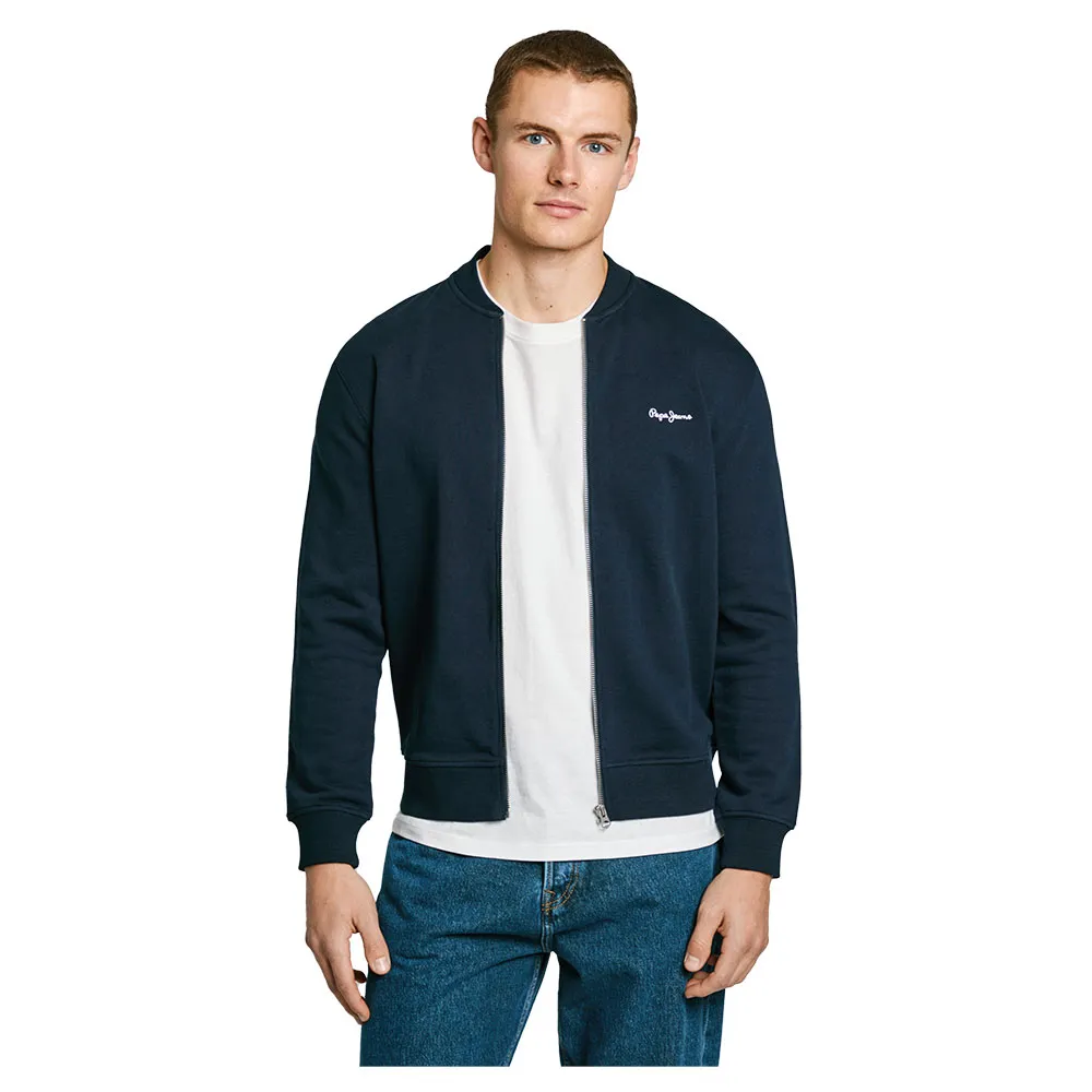 

Толстовка Pepe Jeans Duke Bomber full zip, синий