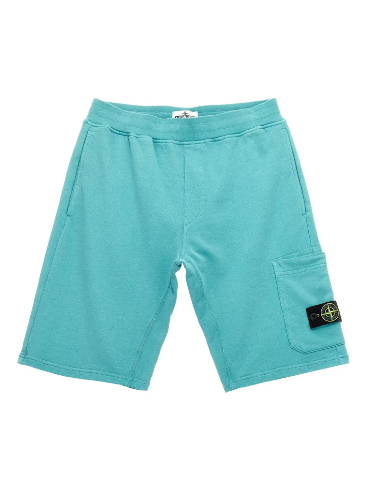 

Шорты-бермуды с логотипом Stone Island Junior, синий