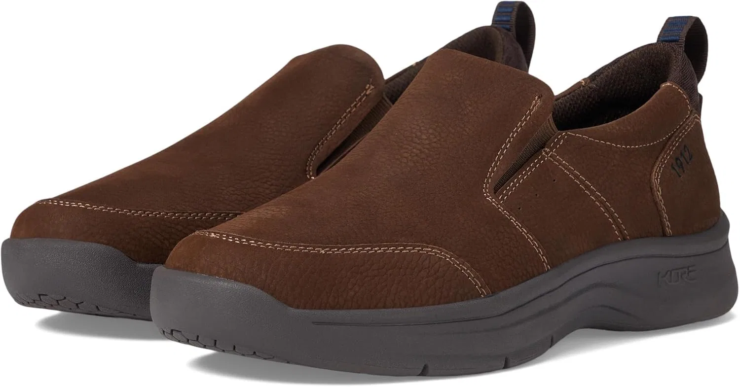 Мокасины Nunn Bush MAC Moccasin Toe Slip-On, коричневый — фото 2