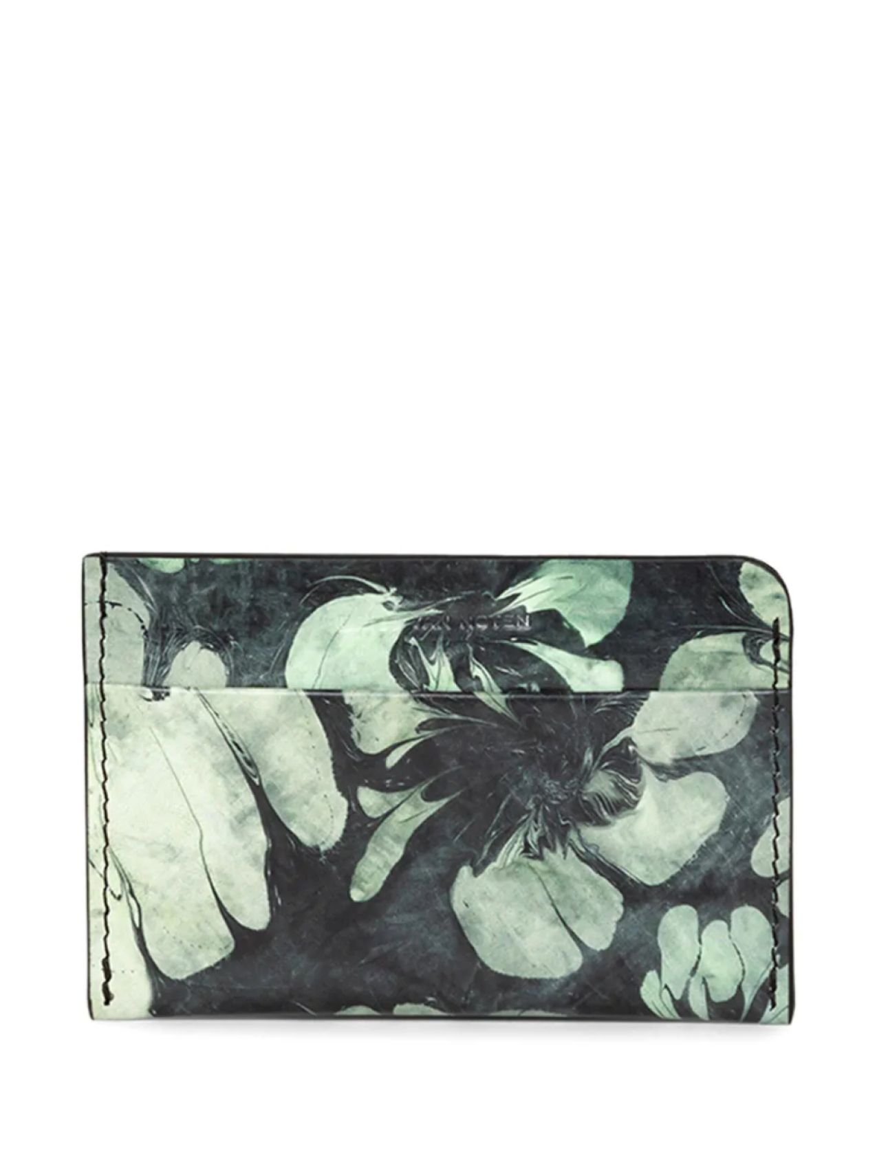 

DRIES VAN NOTEN кожаный картхолдер, зеленый