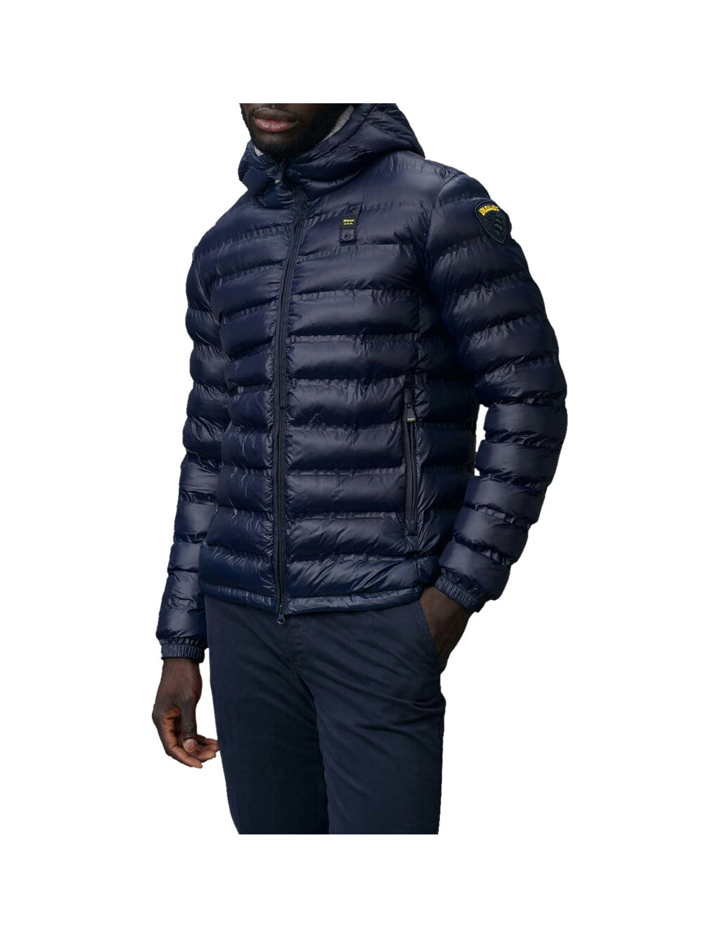 

Синяя мужская куртка Blauer