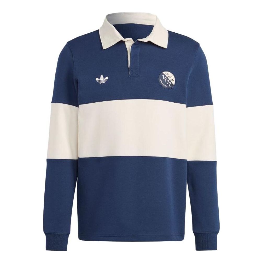 

Футболка adidas Originals Blokepop Rugby Polo Shirt IP7174, белый