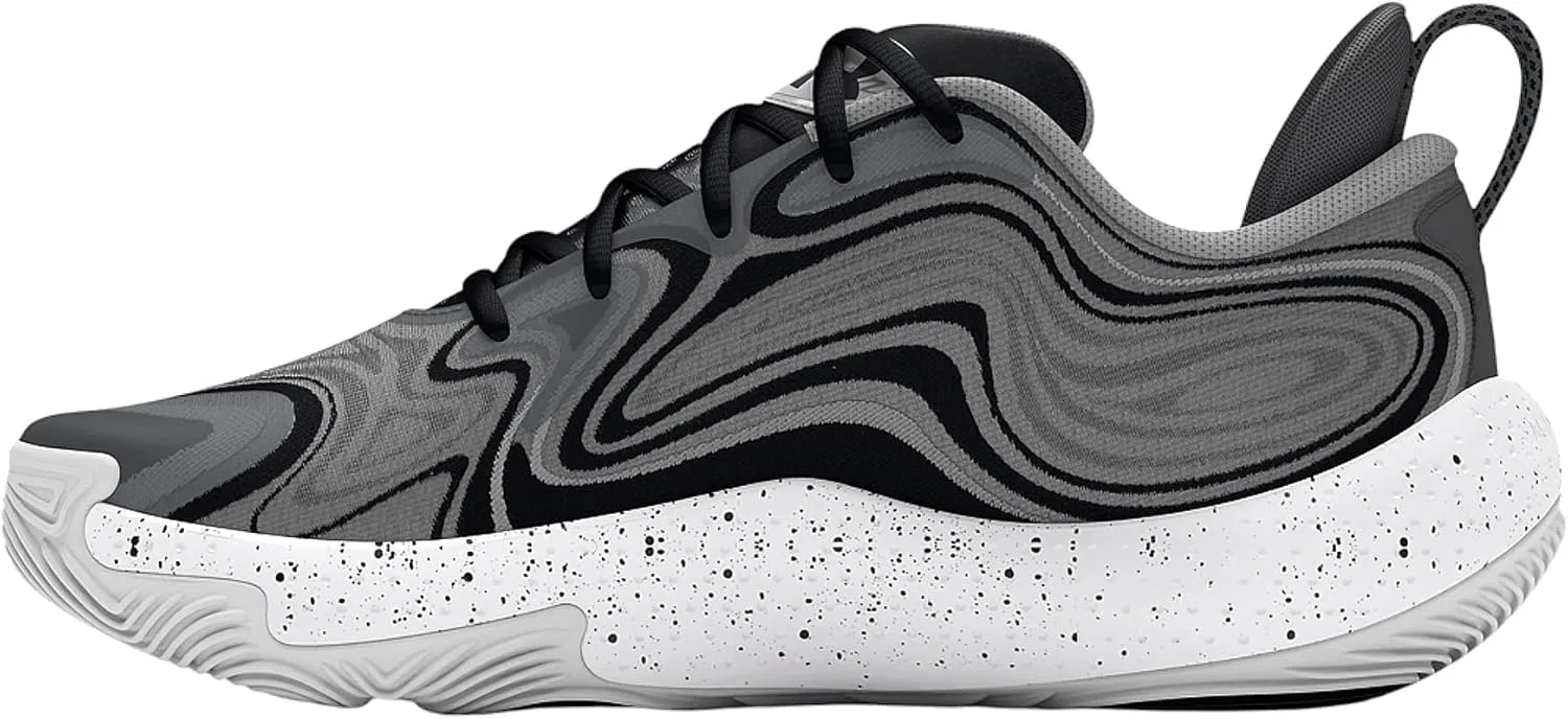 Баскетбольные кроссовки Under Armour Spawn 6, размер EU 44 1/2, цвет 0102, серый Mod Gray — фото 2