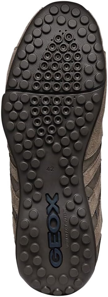 Мужские модные кроссовки Geox Uomo Snake, серый — фото 3
