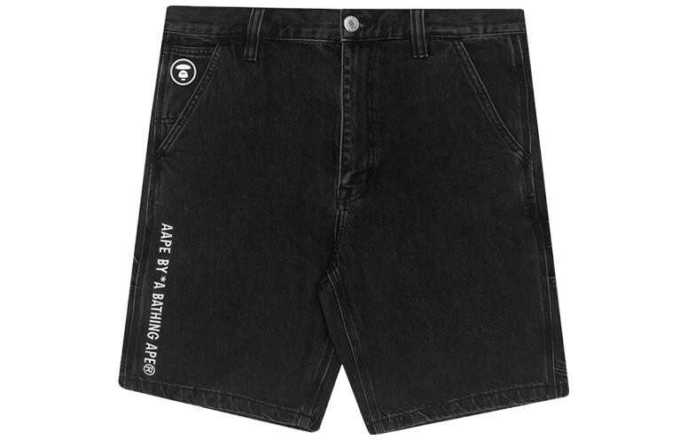 

Повседневные шорты мужские черные Aape, черный