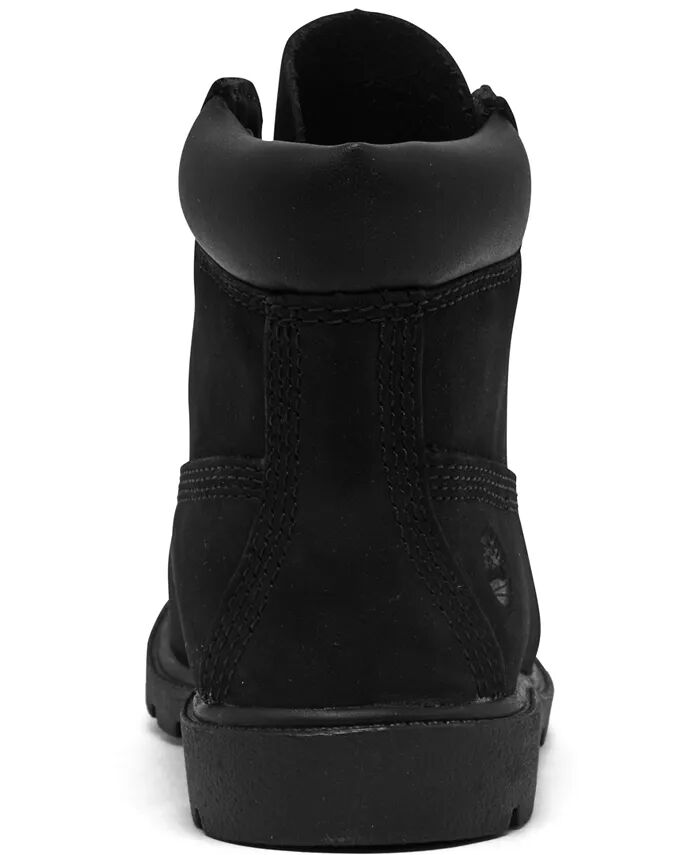 Детские классические водонепроницаемые ботинки высотой 6 дюймов от Finish Line Timberland, черный — фото 4