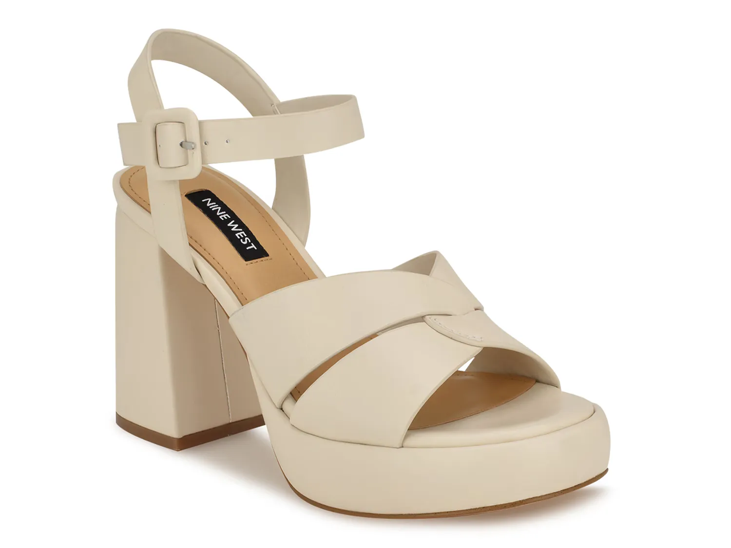 

Сандалии Jalissa Platform Sandal Nine West, слоновая кость