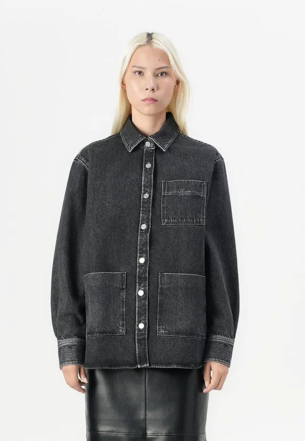 Куртка джинсовая Lacoste Black Washed