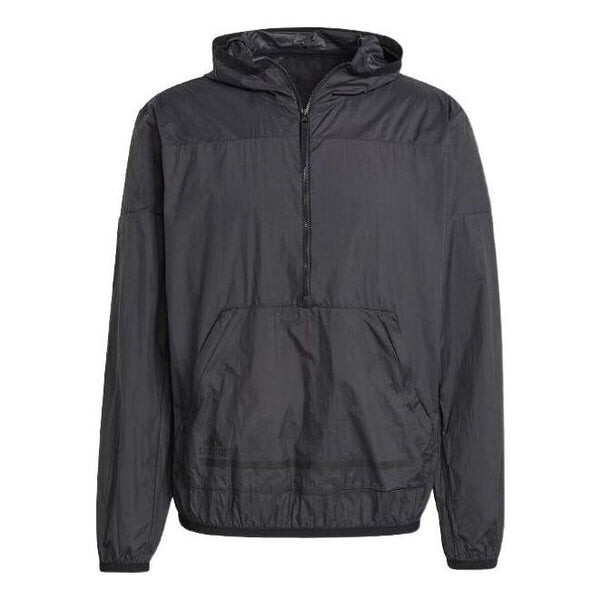

Куртка adidas Sportswear ZNE Half-Zip Windbreaker Jacket 'Black', черный