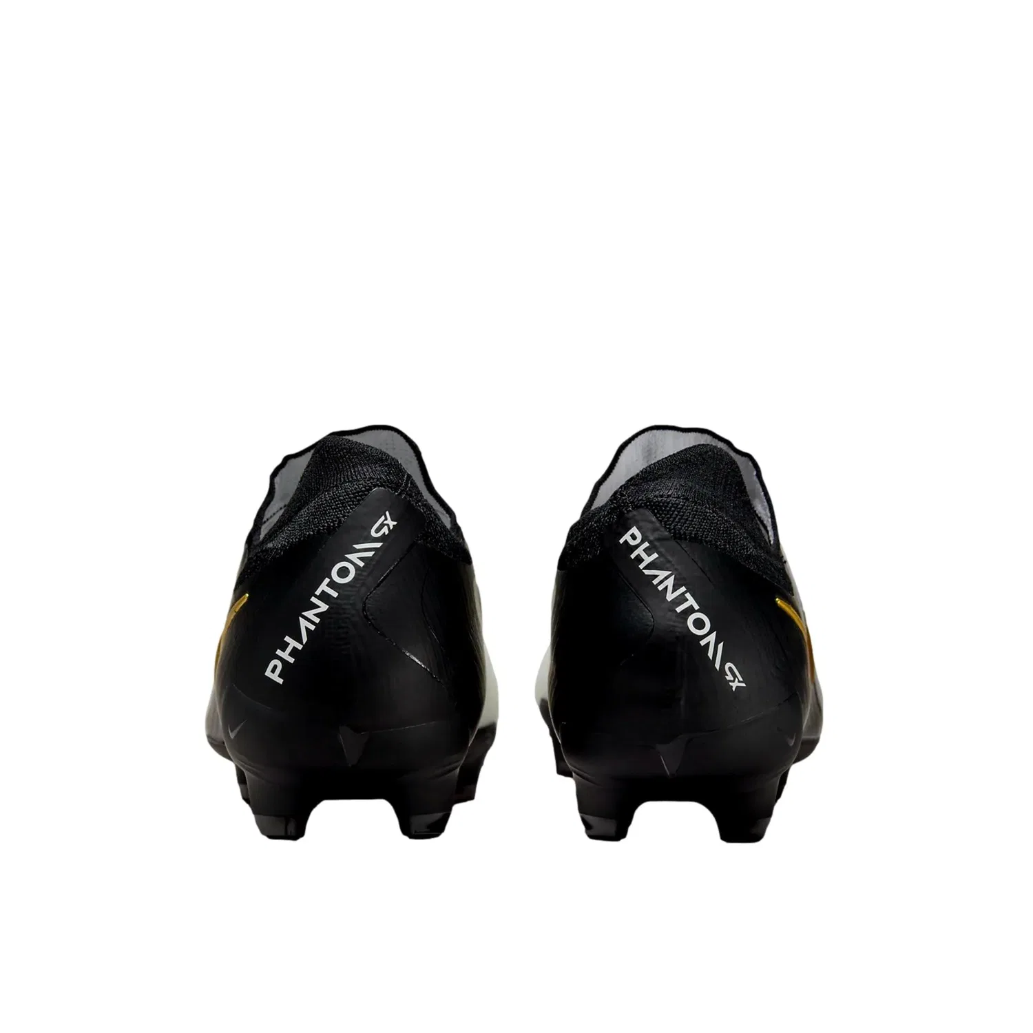 Мужские кроссовки Nike Phantom GX II PRO FG, белые/черные, модель FJ2563-100 — фото 4