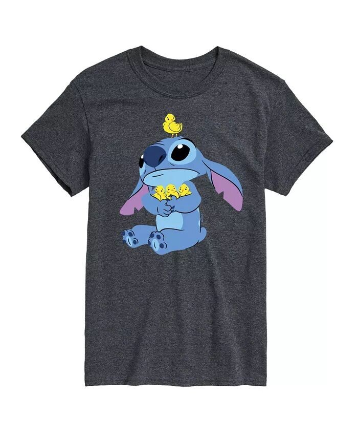 

Мужские футболки с коротким рукавом Lilo and Stitch AIRWAVES, серый