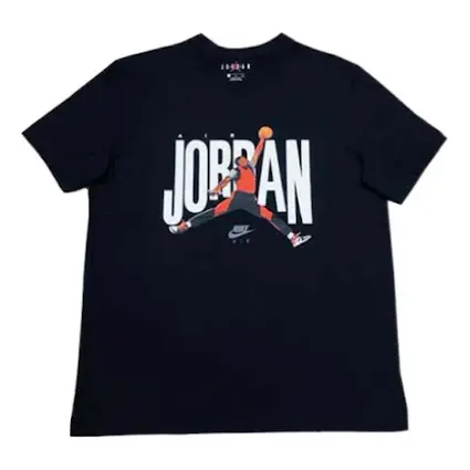 

Футболка с логотипом Air Jordan, черный