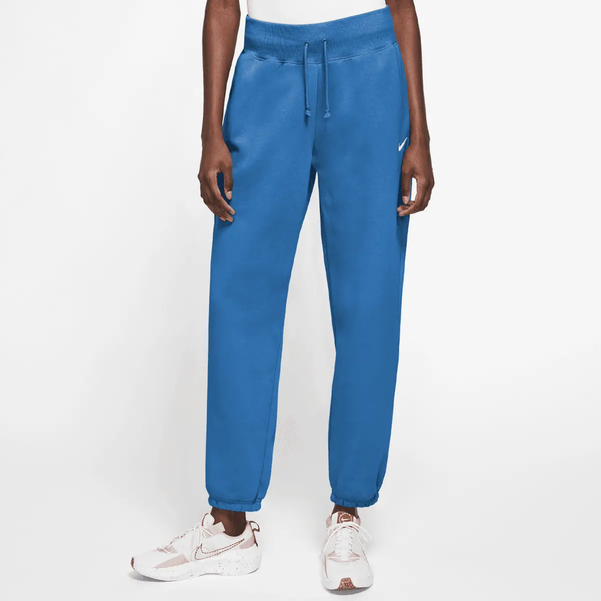 

Спортивные брюки Nike Sportswear Phoenix Fleece High-Rise Oversized Pant, синий/серебристый