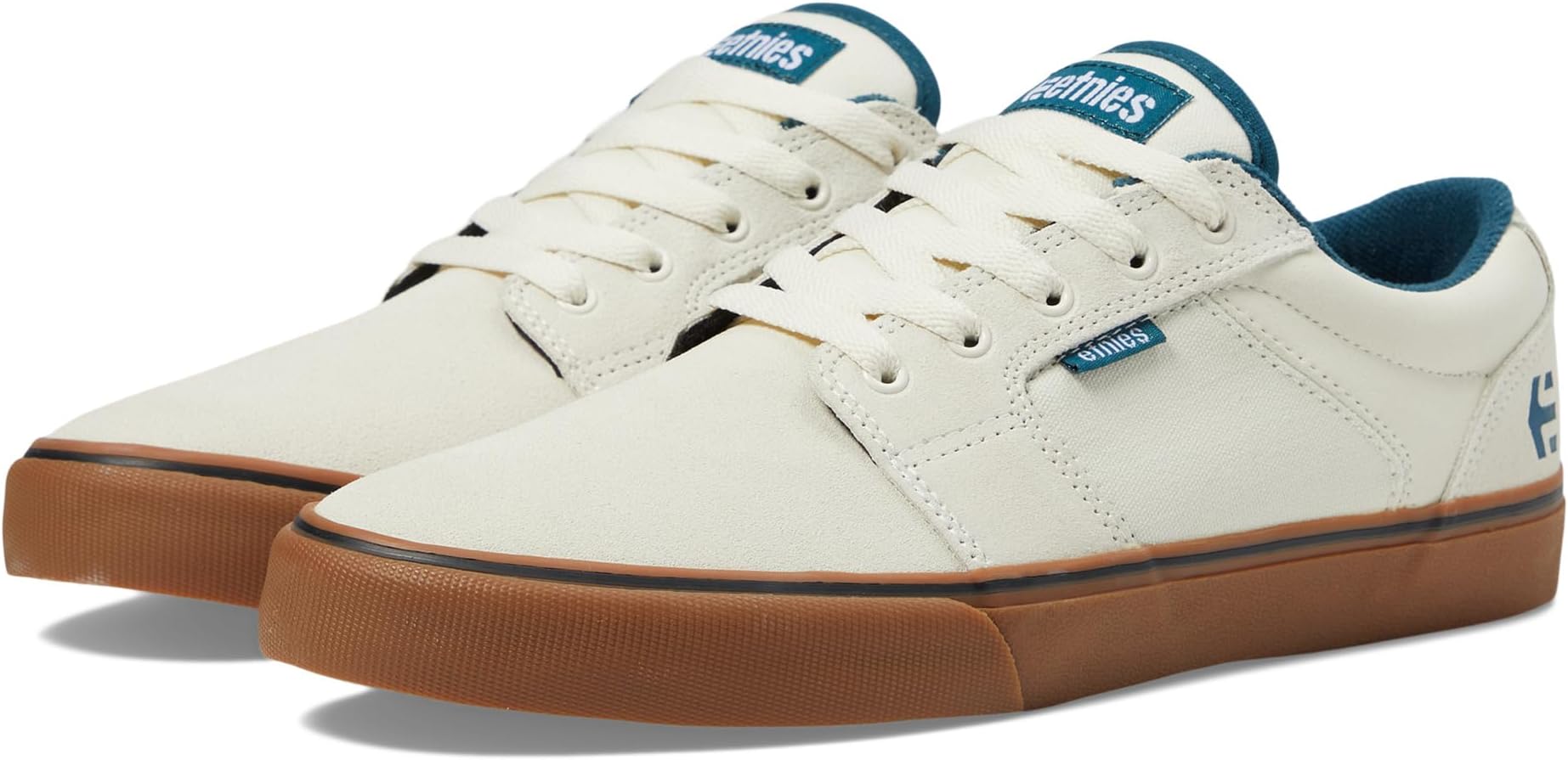 

Кроссовки etnies Barge LS, цвет White/Blue/Gum