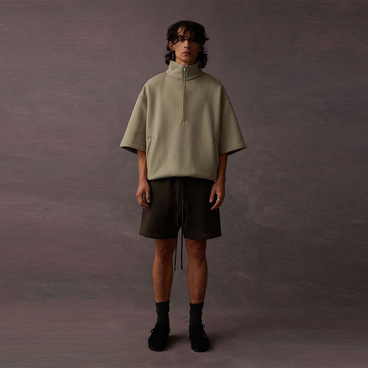 Футболка Fear Of God Essentials, светло-черная — фото 4