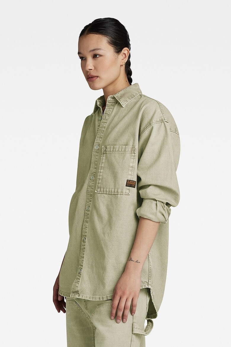 

Куртка-Рубашка свободного кроя G-Star Raw, зеленый