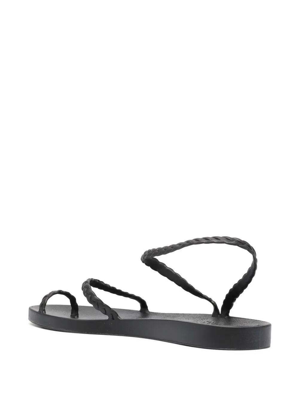 Резиновые сандалии Eleftheria Ancient Greek Sandals, черный — фото 3