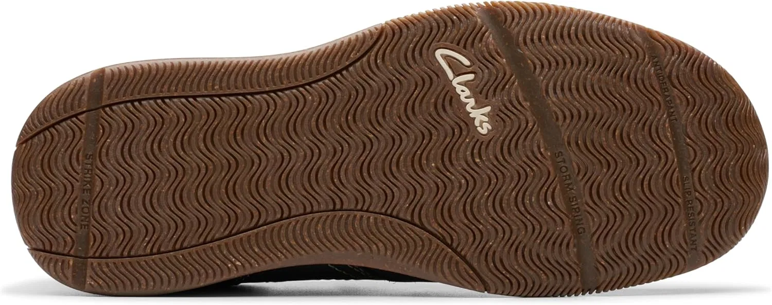Мокасины из замши Clarks, темно-синий — фото 4
